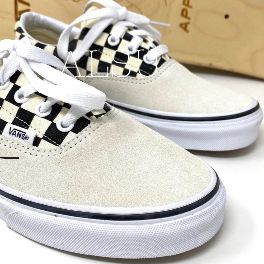 VANS Era Primary Checker Men’s Sneakers Suede - Picture 5 of 9